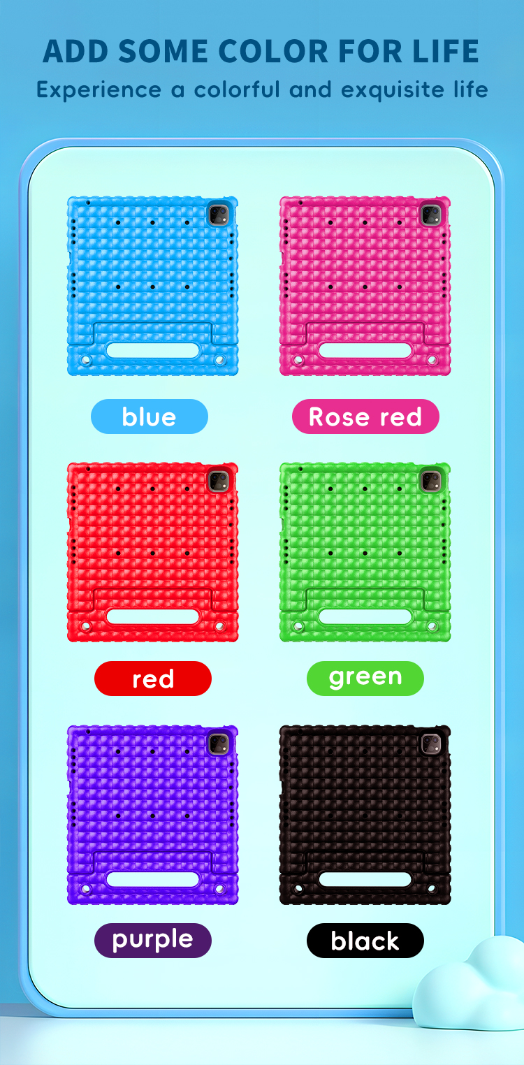Details of Kids Friendly Tablet Cases for IPad 11th A16 10th Gen 10.9'' 2022 Heavy Duty Kickstand Cover