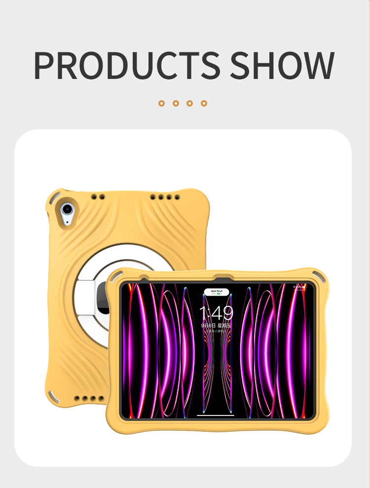 Details of Japanese Korean Wind Shell Multi-Functional Protective Cover for iPad 10 11 inch(2022/2025) Tablet Cover in EVA Material