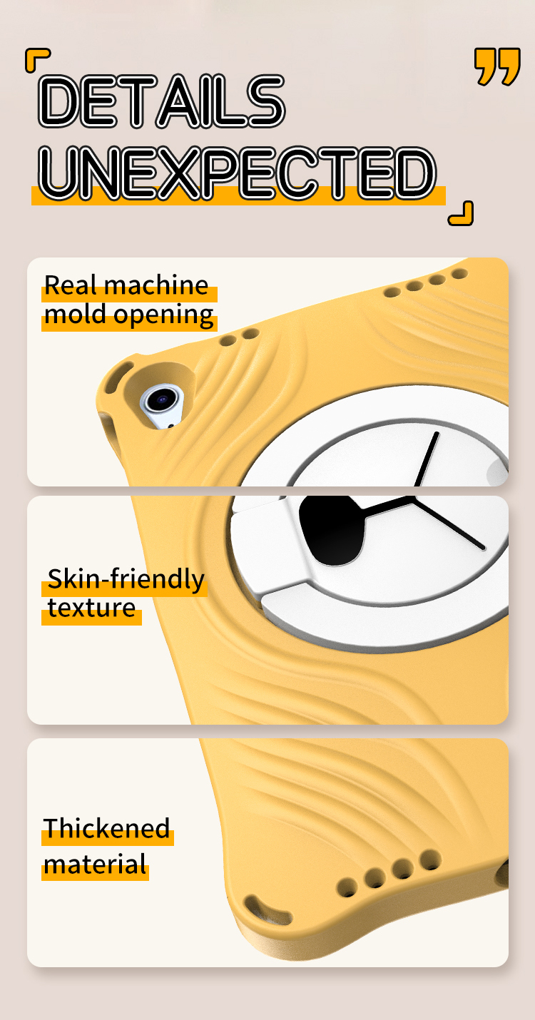 Details of Japanese Korean Wind Shell Multi-Functional Protective Cover for iPad 10 11 inch(2022/2025) Tablet Cover in EVA Material