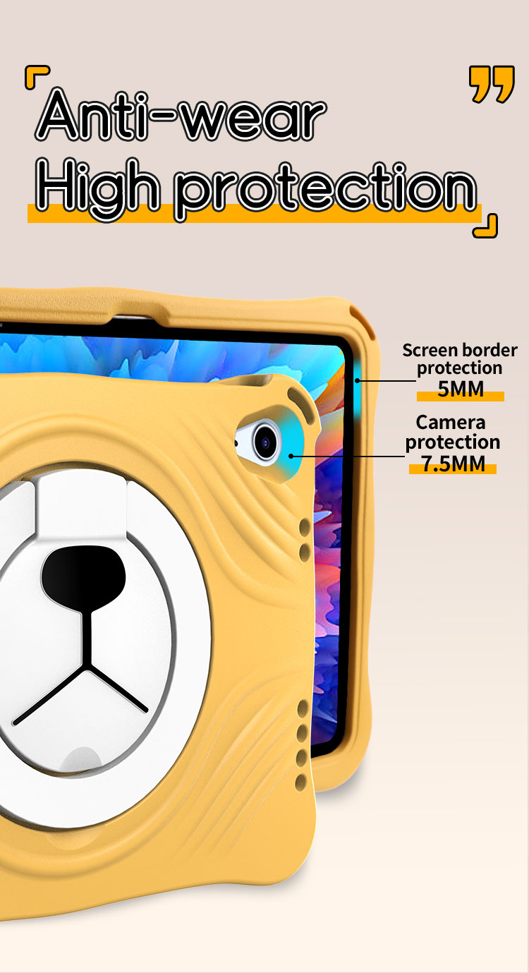 Details of Japanese Korean Wind Shell Multi-Functional Protective Cover for iPad 10 11 inch(2022/2025) Tablet Cover in EVA Material