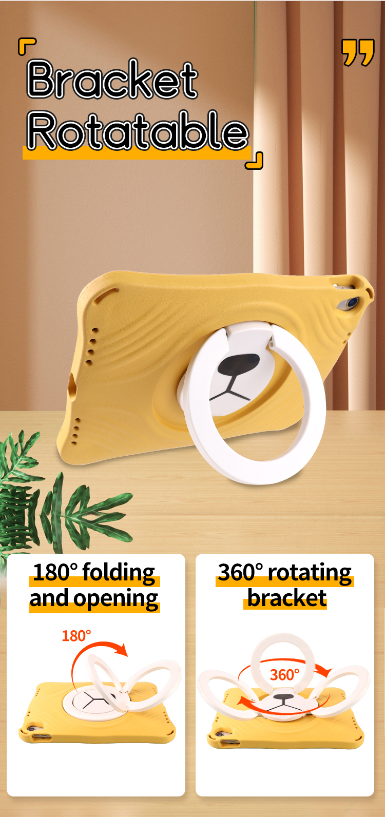 Details of Japanese Korean Wind Shell Multi-Functional Protective Cover for iPad 10 11 inch(2022/2025) Tablet Cover in EVA Material