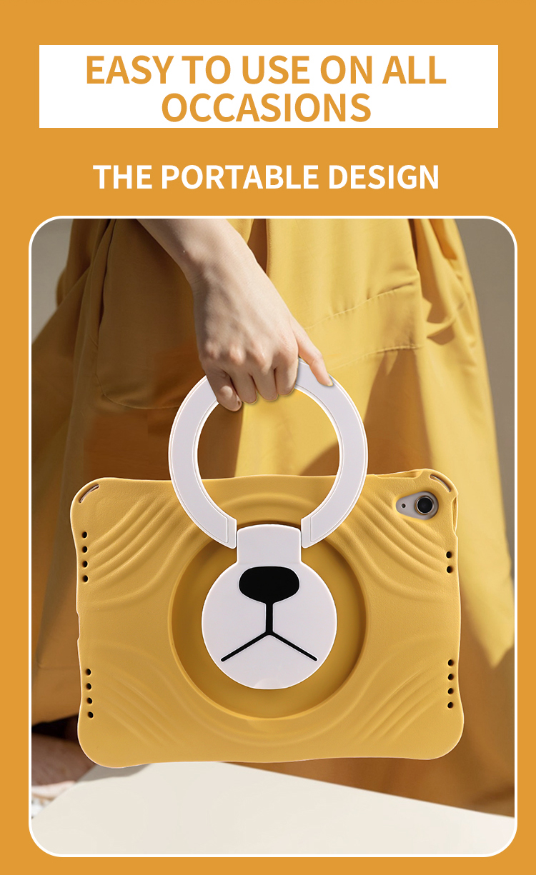 Details of Japanese Korean Wind Shell Multi-Functional Protective Cover for iPad 10 11 inch(2022/2025) Tablet Cover in EVA Material