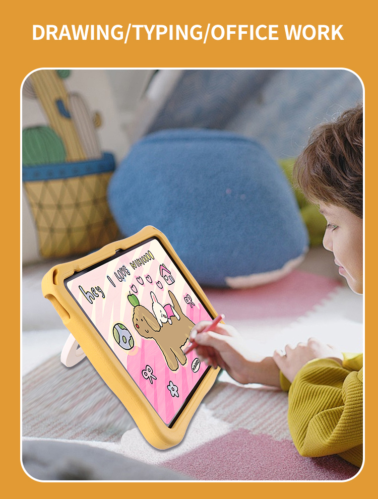 Details of Japanese Korean Wind Shell Multi-Functional Protective Cover for iPad 10 11 inch(2022/2025) Tablet Cover in EVA Material